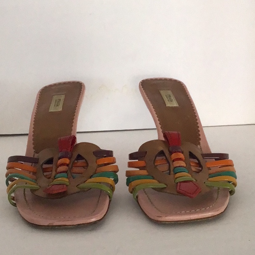Prada . Multicolored Slides - image 8